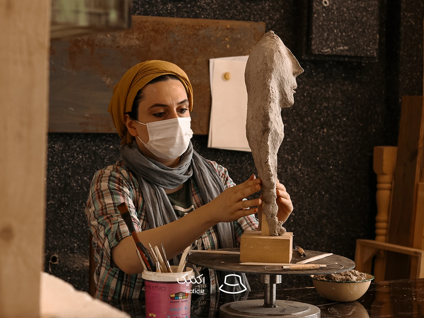 پاپیه ماشه، ساخت مجسمه ساده و کمهزینه-4